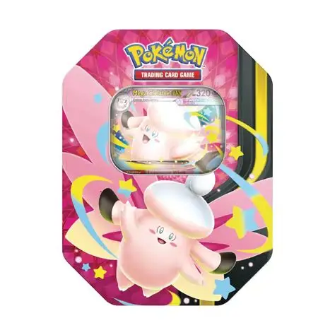 Mega Moonlit Tins - Mega Clefable ex Mega Moonlit Tins - Mega Clefable ex
