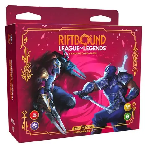 Riftbound: Vendetta Showdown Deck Zed vs Shen Riftbound: Vendetta Showdown Deck Zed vs Shen