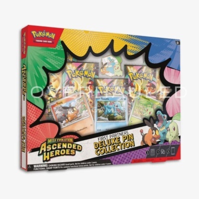 Mega Evolution – Ascended Heroes First Partners Deluxe Pin Collection