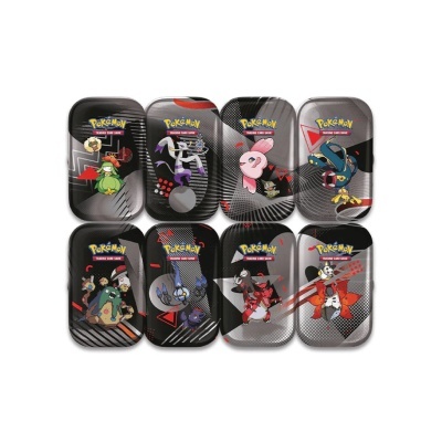 Black & White - Black Bolt & White Flare Unova Mini Tins Black & White - Black Bolt & White Flare Unova Mini Tins