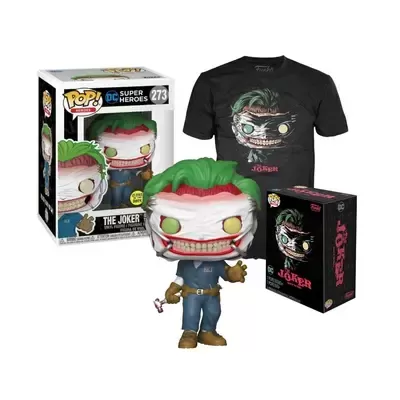 POP Tees! DC The Joker Death Of The Family -  The Joker #Special Edition #GITD