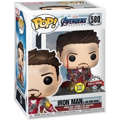 POP! figura Avengers - Iron Man #Special Edition #GITD