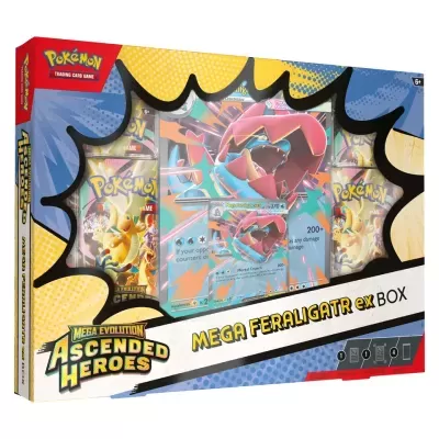 Mega Evolution – Ascended Heroes Mega Feraligatr ex Box