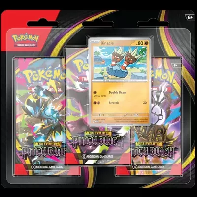 Pitch Black 3-Pack Blister - Binacle [PREORDER]