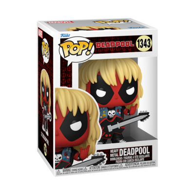 POP! figura Marvel - Heavy Metal Deadpool