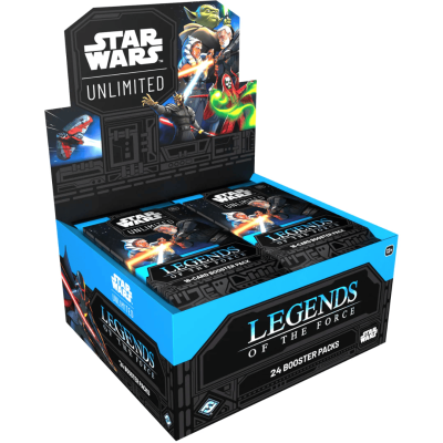 Star Wars: Unlimited - Legends of the Force Booster Display