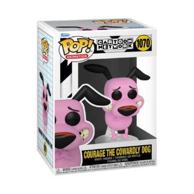 POP! figura Cartoon Network - Courage the Cowardly Dog