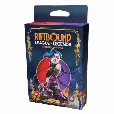 Riftbound: League of Legends TCG - Set 1 - Origins - Champion Deck - Jinx [PREORDER] (LER DESCRIÇÃO)
