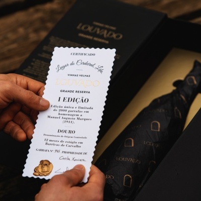 Louvado Grande Reserva 2015 - Caixa personalizada