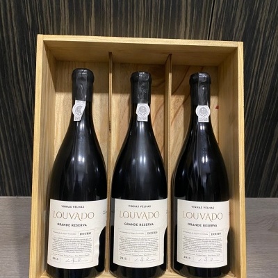 Louvado Grande Reserva 2015 - Caixa de madeira 3 unidades