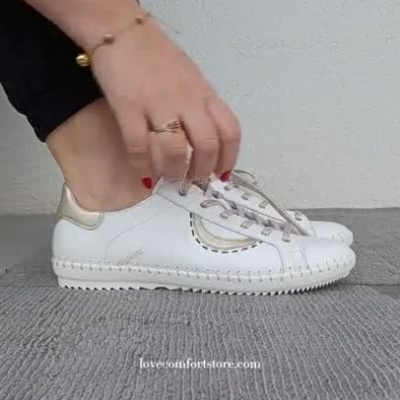 Sapatilha Confortável Pele Love Comfort Branca