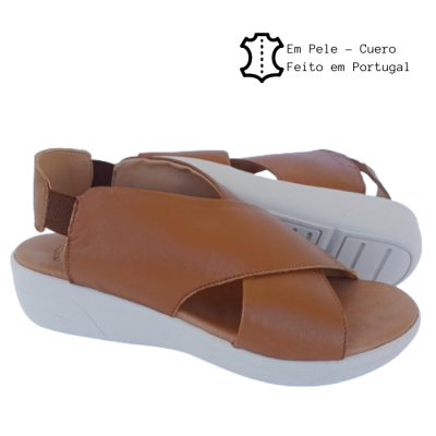Sandália Confortável Anatómica Pele Amelie