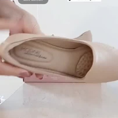 Sapato Confortável Modare Beje