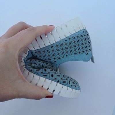 Sapatilha Confortável Pele Love Comfort Laranja (pés magros) Sapatilha Confortável Pele Love Comfort Laranja (pés magros)