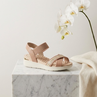Sandália Confortável Modare Rosa
