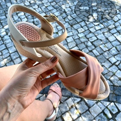 Sandália Cunha Confortável Modare