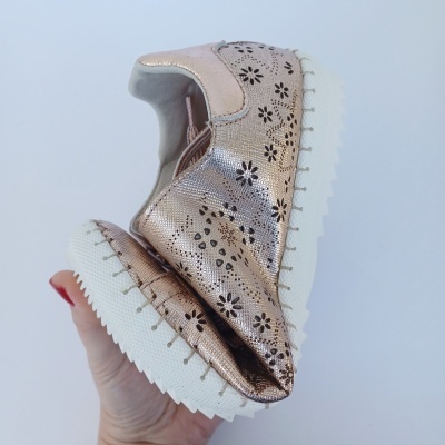 Sapatilha Confortável Pele Love Comfort Cobre Sapatilha Confortável Pele Love Comfort Cobre