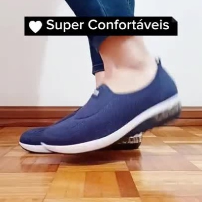 Sapatilha Confortável Senhora Modare Azul