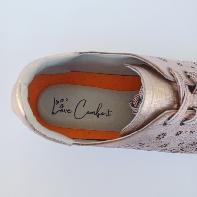 Sapatilha Confortável Pele Love Comfort Cobre Sapatilha Confortável Pele Love Comfort Cobre
