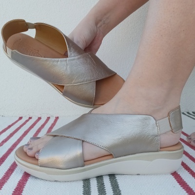 Sandália Confortável Anatómica Pele Amelie