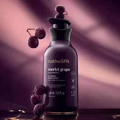 Loção Hidratante Corporal Nativa Spa Uva Merlot 400ml