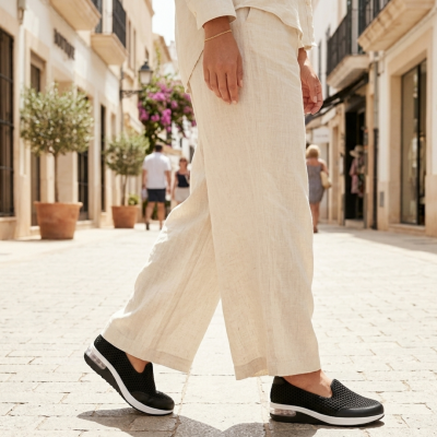 Sapatilha Confortável Senhora Modare Preta