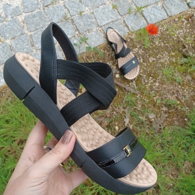 Sandália Confortável Modare Preta