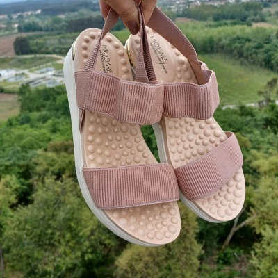 Sandália Confortável  Modare Rosa