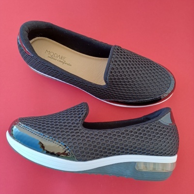 Sapatilha Confortável Senhora Modare Preta Sapatilha Confortável Senhora Modare Preta