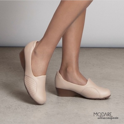 Sapato Confortável Modare Beje Sapato Confortável Modare Beje