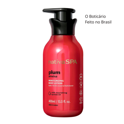 Loção Hidratante Nativa SPA Ameixa, 400ml
