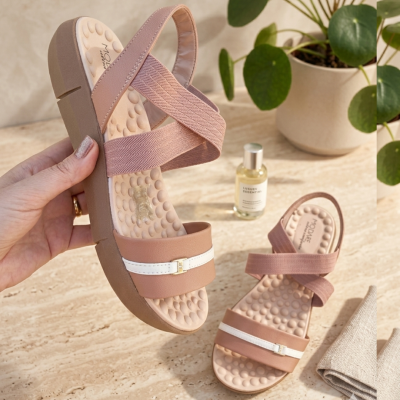 Sandália Confortável Modare Rosa
