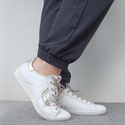 Sapatilha Confortável Pele Love Comfort Branca Sapatilha Confortável Pele Love Comfort Branca