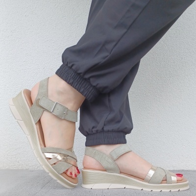 Sandália Confortável Anatómica Valéria's Salvia