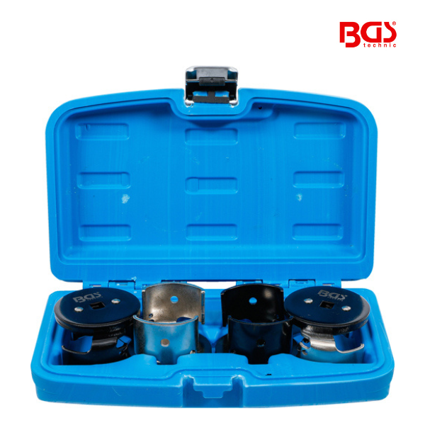 Chaves para filtro de óleo | Ø 60 - 80 / 80 - 96 mm | 4 peças