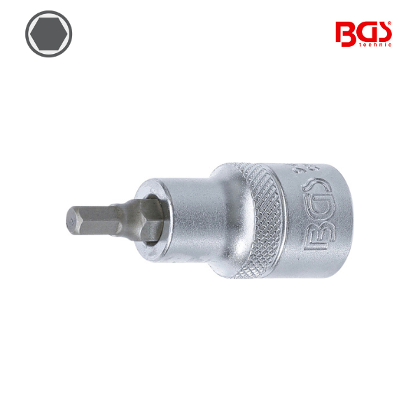 Chave de caixa bit hexagonal 1/2" |    5,5mm