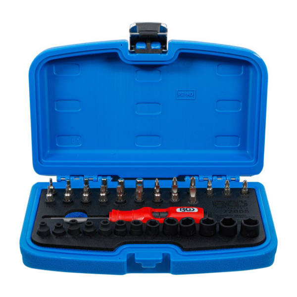 Conjunto chaves de impacto 1/4" | 36 peças