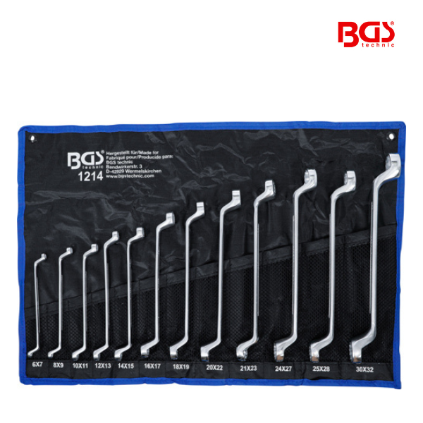 Chaves luneta 6 x 7 - 30 x 32 mm | 12 peças