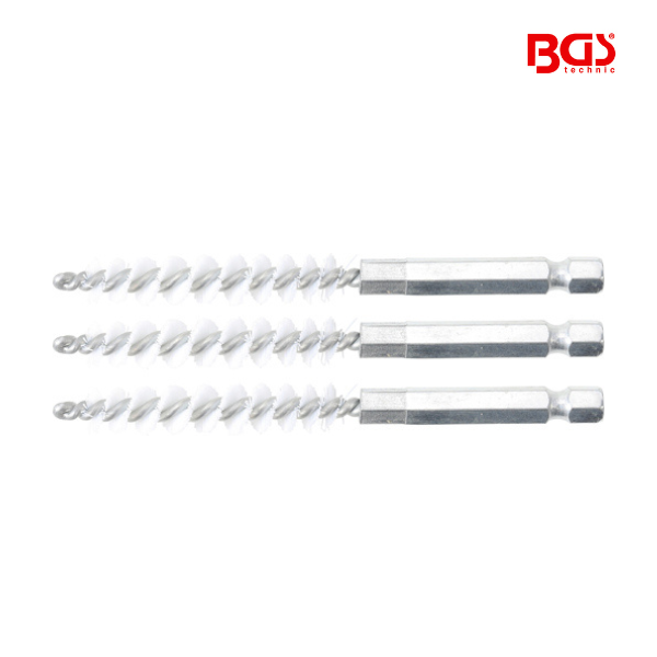 Escova  de nylon      8 mm | 3 peças