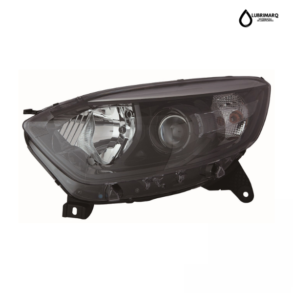 Renault Captur 13-*farol  esq elect c/mot i/negro   (H1/H1)