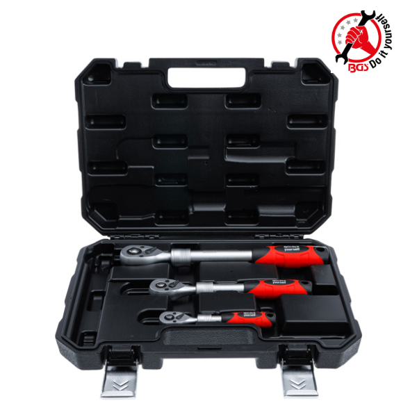 Jogo de roquetes reversíveis extensíveis | 3 peças