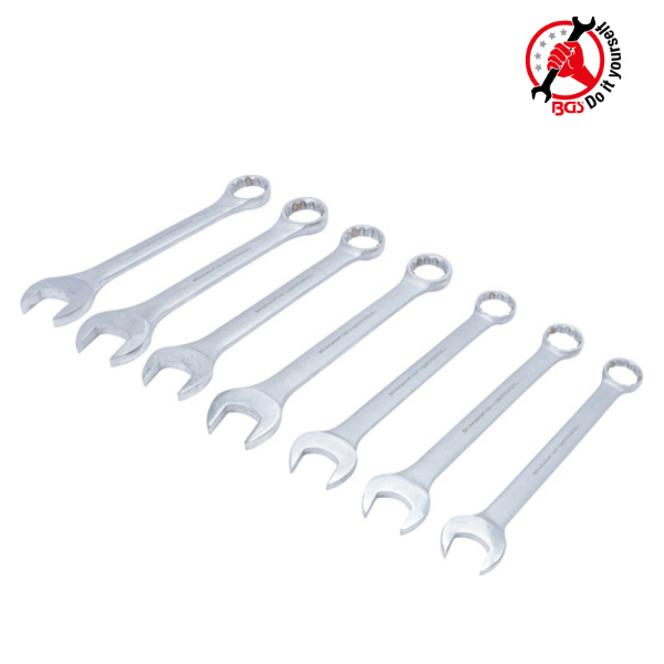 Chaves combinadas | XXL | 55 - 85 mm | 7 peças