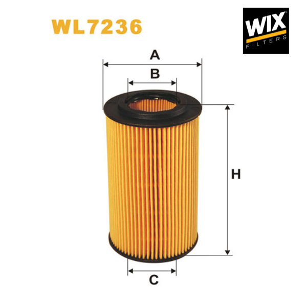 Filtro de óleo WIX WL7236