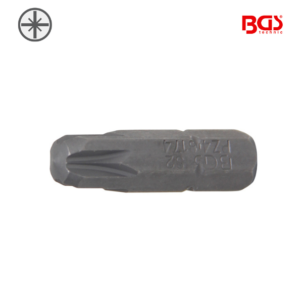 Ponta / bit pozi 1/4" | 25 mm | PZ4