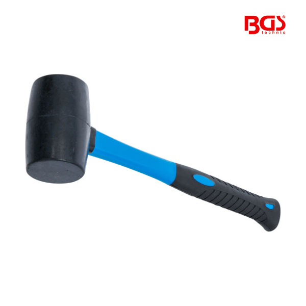 Martelo de borracha | Cabo de fibra de vidro | Ø 50 mm | 280 g