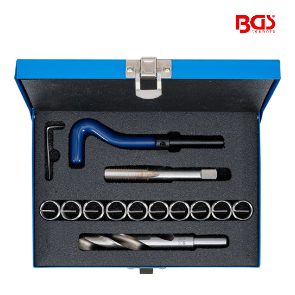 Kit de reparação de roscas | M16 x 1,5 mm | 14 peças