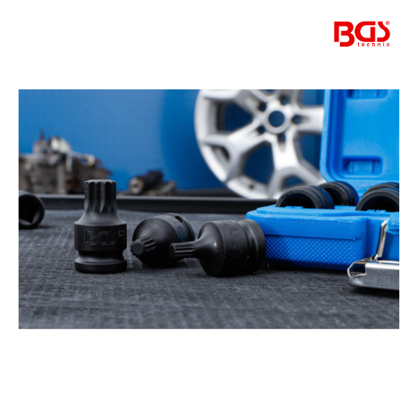 Conjuntos de bits impacto(XZN) M4 - M16 | 9 peças