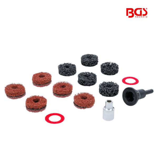 Kit de lixas de cubo de roda | 14 peças