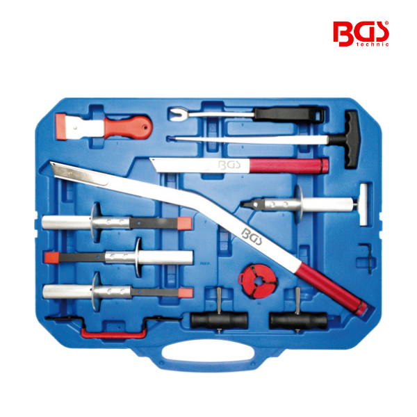 Conjunto de ferramentas para para-brisas | 14 peças