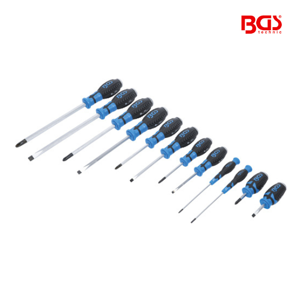 Conjunto de chaves de fendas | 12 peças